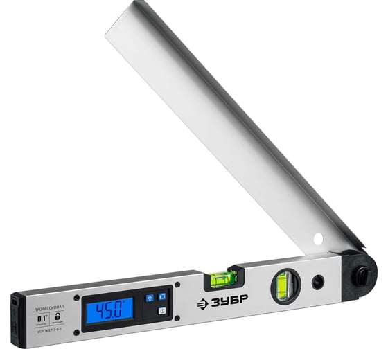 Изображение товара Электронный угломер ЗУБР Профессионал Угол-40 400 мм 34288