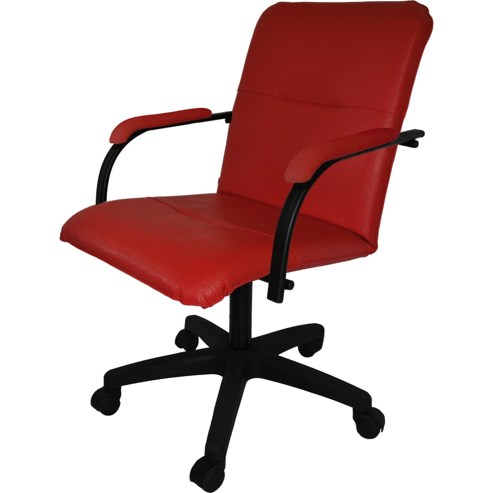 Кресло Mebion сшивной torso на руль 38 см искусственная кожа красный