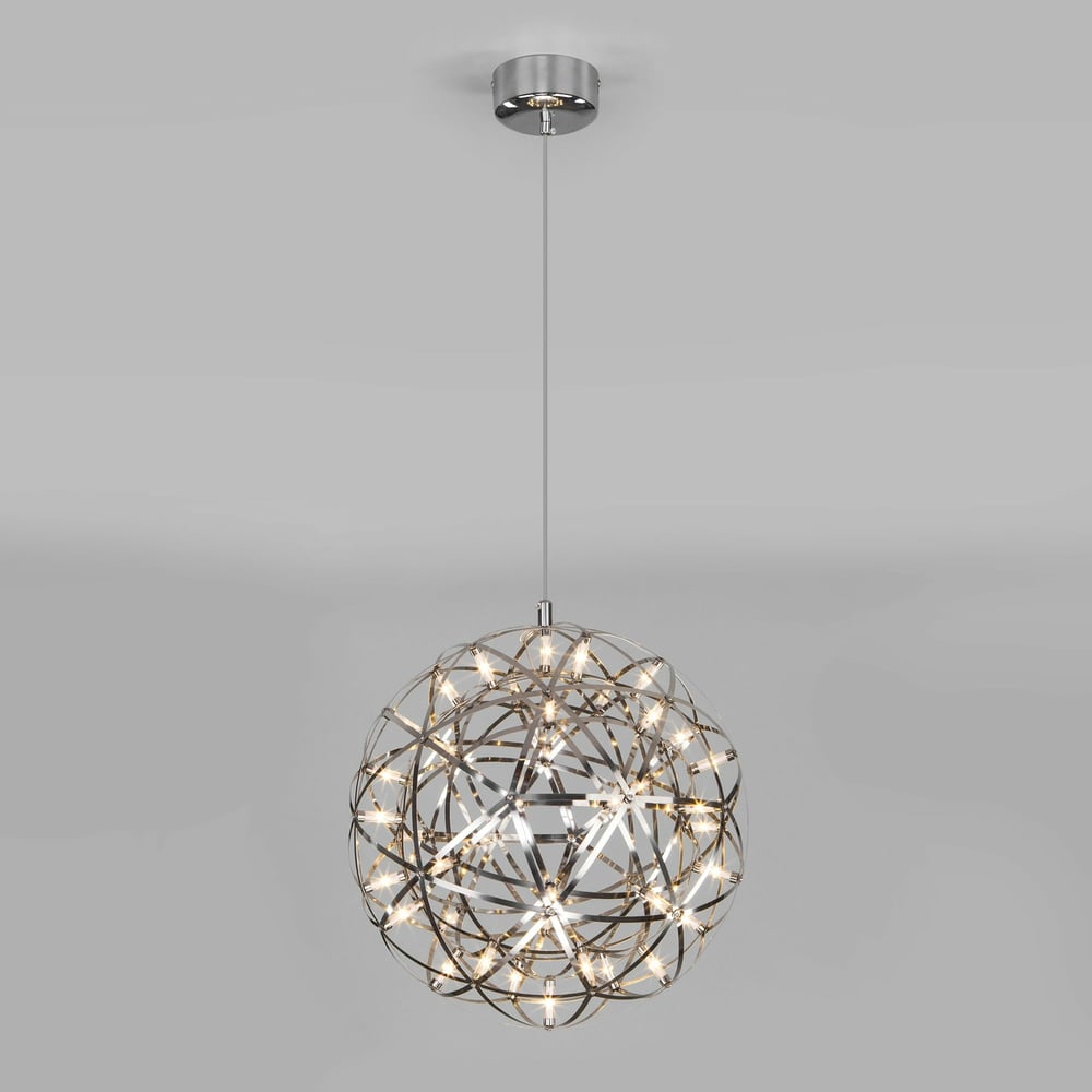 Изображение товара Подвесной светильник Bogate's 433/1 хром современный дизайн для интерьера