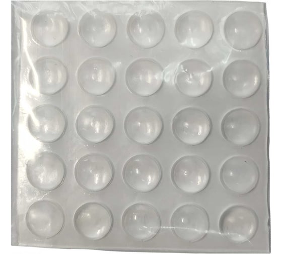 Изображение товара Самоклеящийся прозрачный демпфер Скобяной 10х3 мм 008467