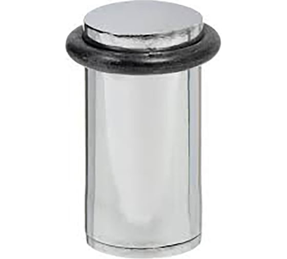 Изображение товара Дверной ограничитель Скобяной 201 бол., хром 007680