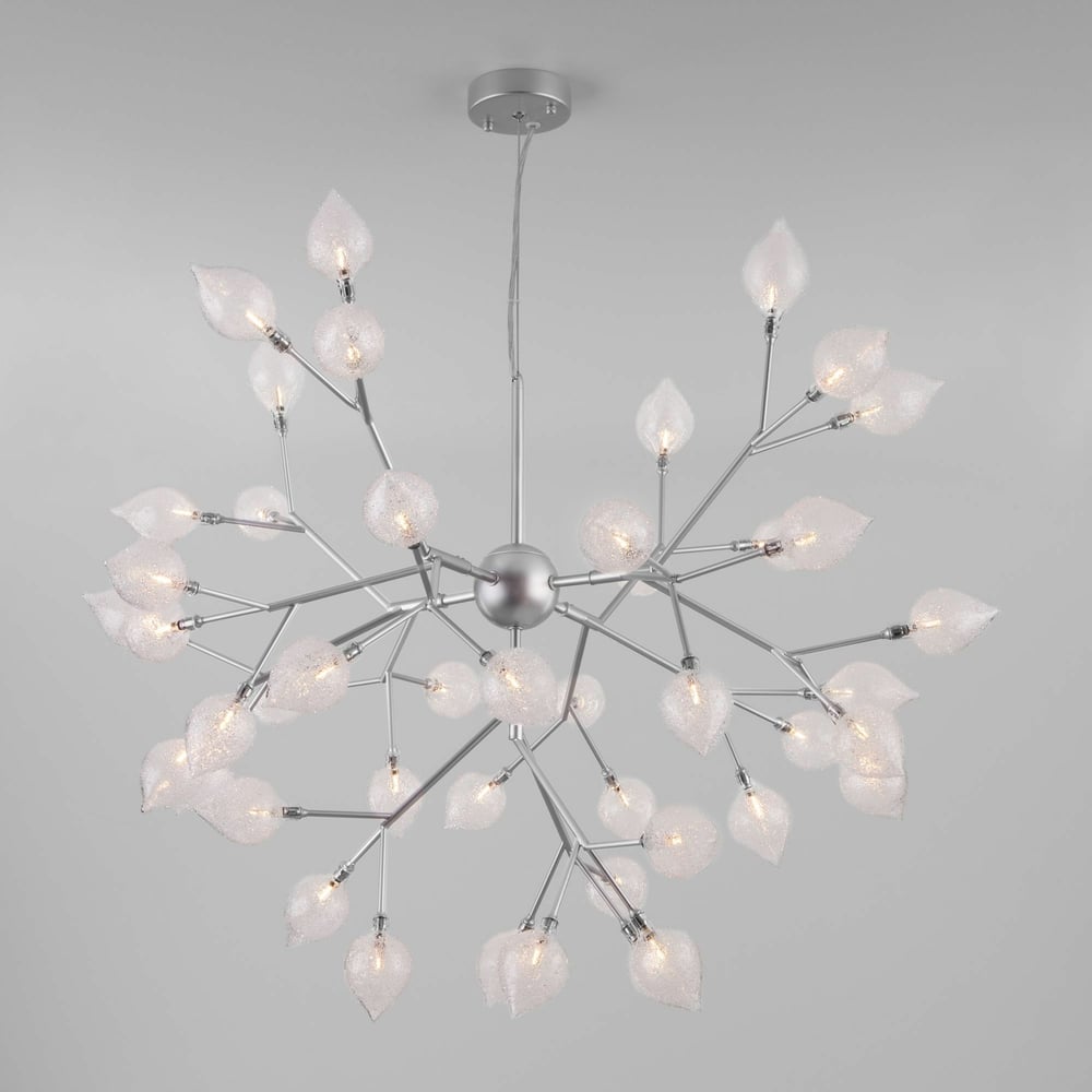 Изображение товара Подвесной светильник Bogate's 547 современный стиль 45 LED серебро стекло