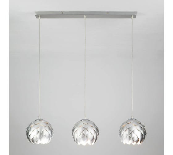 Изображение товара Подвесной светильник Bogate's 304/3 серебряный 00000084407