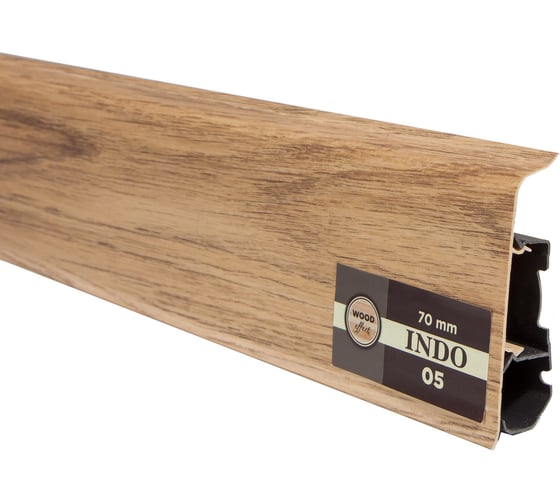 Изображение товара Плинтус Arbiton Indo 05 Дуб Уинстон, 2500x70x26 мм 60882