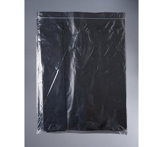 Изображение товара Курьерский пакет PACK INNOVATION черный, 600x700+40, 50 мкм, 100 шт. IP00KPKKBL600700.50-100