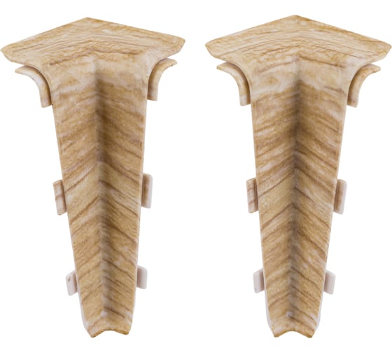 Изображение товара Внутренний угол Arbiton Indo 42 Дуб Песочный, упаковка 2 шт. 112721