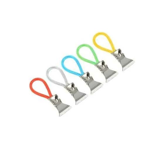 Изображение товара Держатели для полотенец VETTA 5 шт, металл 444-147