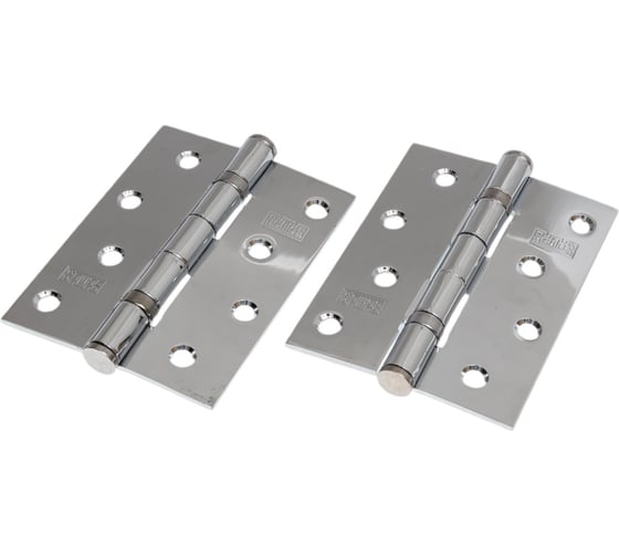 Изображение товара Универсальная петля SCHLOSS ШЛОСС 21013 2ВВ, хром, 100x75x2,5 мм, 2 шт. тов-139721