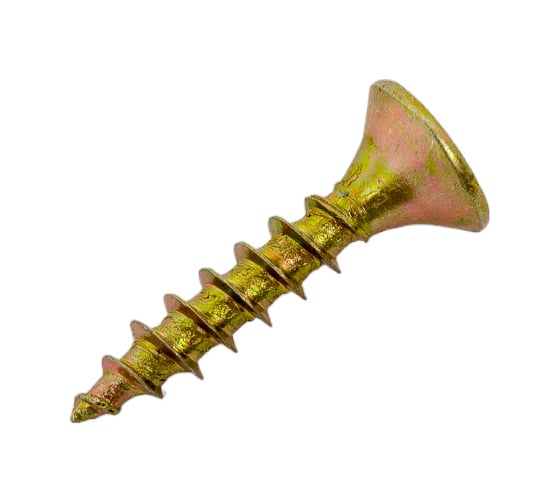 Изображение товара Шуруп крепежная техника желтый цинк, 4,0x20 100 шт. 11336