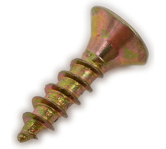 Изображение товара Шуруп крепежная техника желтый цинк, 3,0x12 100 шт. 11302