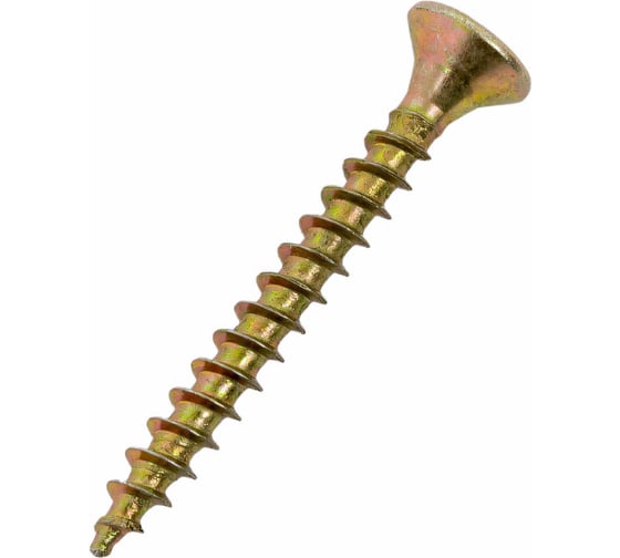 Изображение товара Шуруп крепежная техника желтый цинк, 3,5x30 100 шт. 11322
