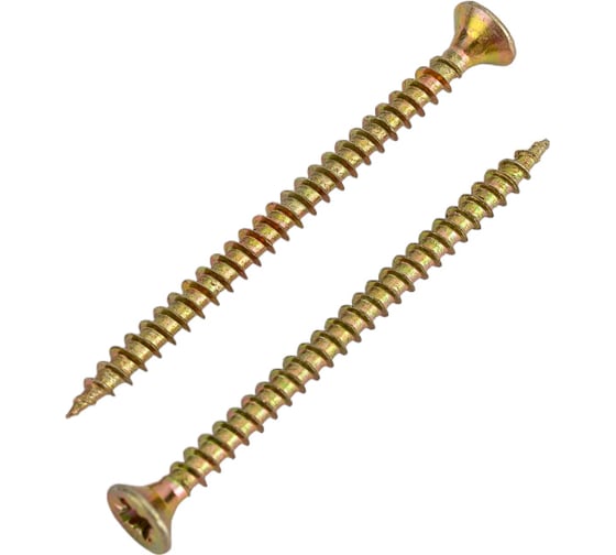 Изображение товара Шуруп крепежная техника желтый цинк, 3,5x50 50 шт. 11330