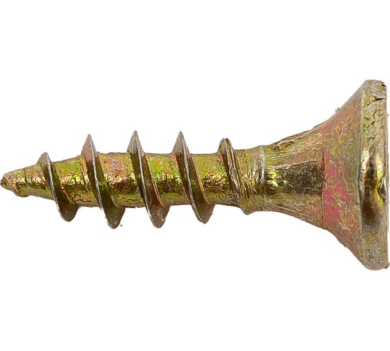 Изображение товара Шуруп крепежная техника желтый цинк, 4,0x16 100 шт. 11334