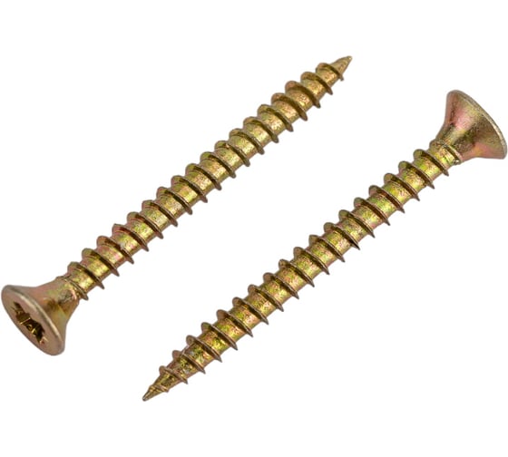 Изображение товара Шуруп крепежная техника желтый цинк, 2,5x25 100 шт. 11300