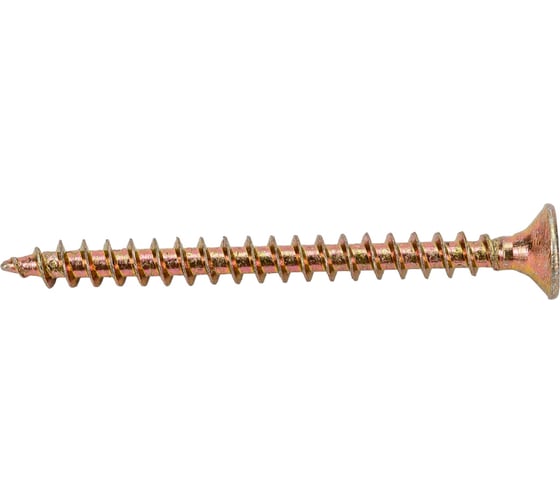 Изображение товара Шуруп крепежная техника желтый цинк, 3,5x40 50 шт. 11326