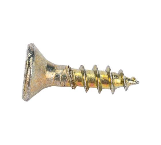 Изображение товара Шуруп крепежная техника желтый цинк, 4,5x16 50 шт. 11354