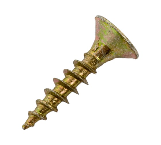 Изображение товара Шуруп крепежная техника желтый цинк, 4,5x20 50 шт. 11356