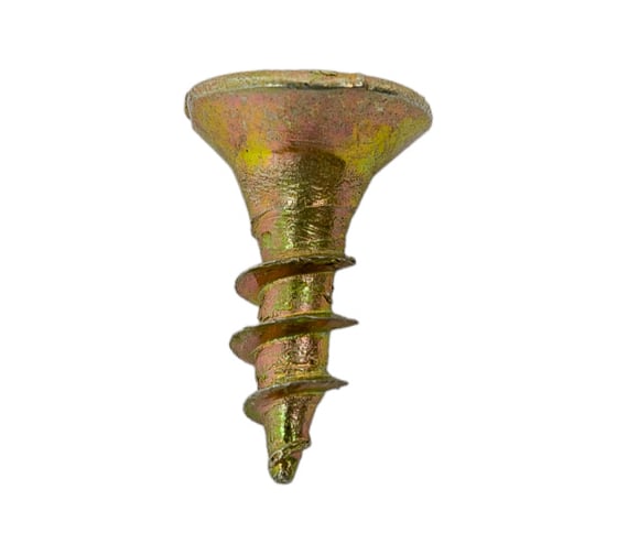 Изображение товара Шуруп крепежная техника желтый цинк, 4,0x12 100 шт. 11332