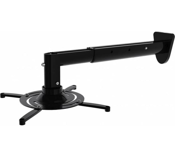 Изображение товара Кронштейн для проектора Cactus черный, 23 кг, настенный, поворот и наклон CS-VM-PR05BL-BK 441614