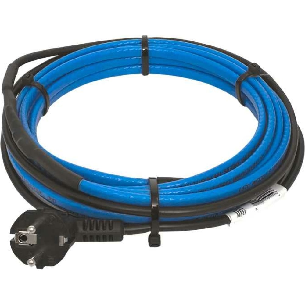Саморегулирующийся нагревательный кабель EKF, цвет синий