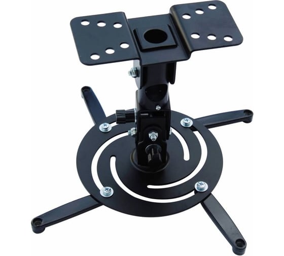 Изображение товара Кронштейн для проектора Cactus черный, 21 кг, потолочный, поворот и наклон CS-VM-PR04-BK 441588