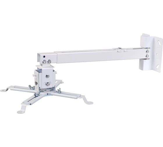 Изображение товара Кронштейн для проектора Cactus белый, 20 кг, настенный/потолочный, поворот и наклон CS-VM-PRE01-WT 1361375
