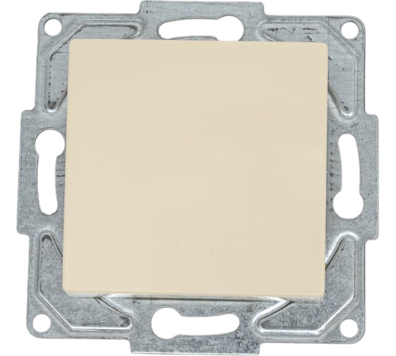Изображение товара 1-клавишный выключатель GUNSAN Eqona крем 16401200-250101