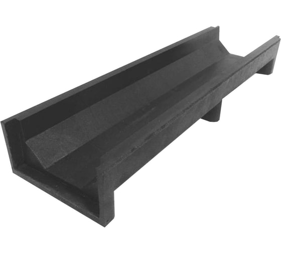 Изображение товара Канал для отвода воды ООО ТК "Титан" 500x140x70, черный 501465ЛЧ