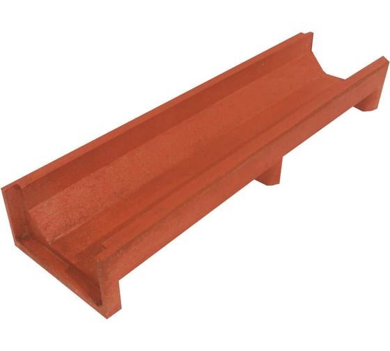 Изображение товара Канал для отвода воды ООО ТК "Титан" 500x140x70, кирпич 501465ЛК