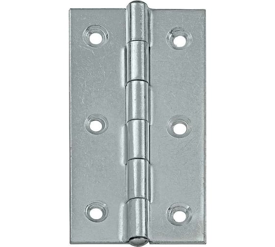 Изображение товара Узкая прямая петля VORMANN двойной профиль, 80x41 мм, оцинкованная 000701080Z