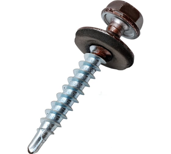 Изображение товара Кровельный саморез крепежная техника коричневый, 4,8x35, RAL 8017 25 шт. 11142