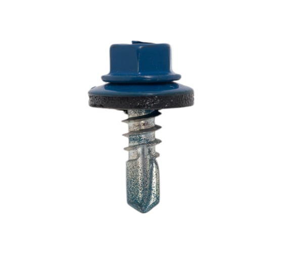 Изображение товара Кровельный саморез крепежная техника синий, 5,5x19, RAL 5005 25 шт. 11238