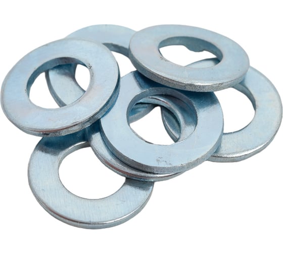 Изображение товара Плоская шайба крепежная техника DIN 125, М8 30 шт. 42010
