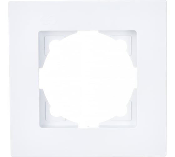 Изображение товара Рамка GUNSAN 1 пост Eqona белый 16401100-000140