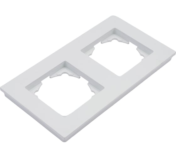 Изображение товара Рамка GUNSAN 2 поста Eqona белый 16401100-000141