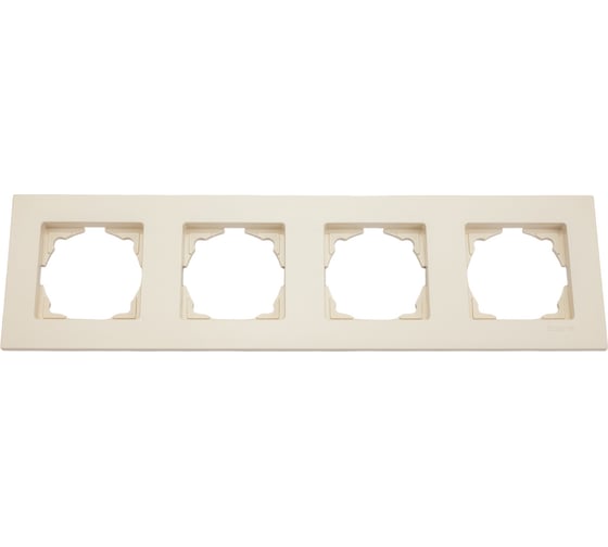 Изображение товара Рамка GUNSAN 4 поста Eqona крем 16401200-000145