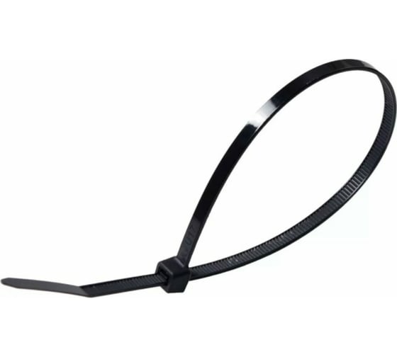 Изображение товара Хомут-стяжка РОССНА 7,6x500 черный, пластиковый, 100 шт. Р860821