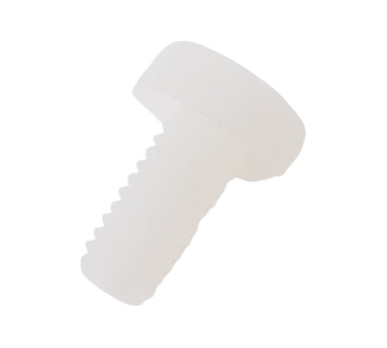 Изображение товара Болт с шестигранной головкой DINFIX полная резьба, полиамид (пластик), M4x8, 10 шт. 00-00003065