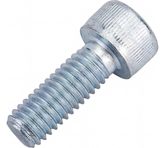 Изображение товара Винт с внутренним шестигранником МЕТАЛЛСЕРВИС М6x16 DIN 912 цинк, 12 шт. 1242012