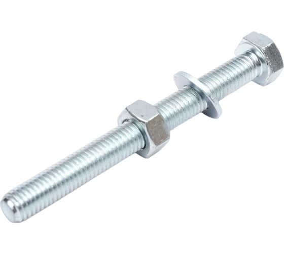 Изображение товара Болт с шестигранной головкой vipкрепеж набор, полная резьба, din 933, 8x80 17876 VIP