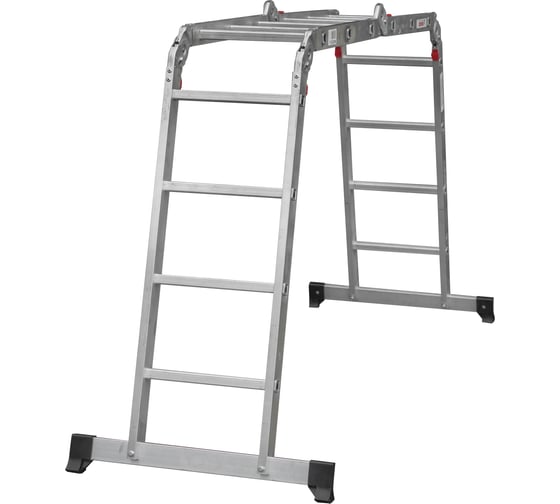 Изображение товара Алюминиевая лестница-трансформер Новая Высота nv1322 2x3+2x4 1322234