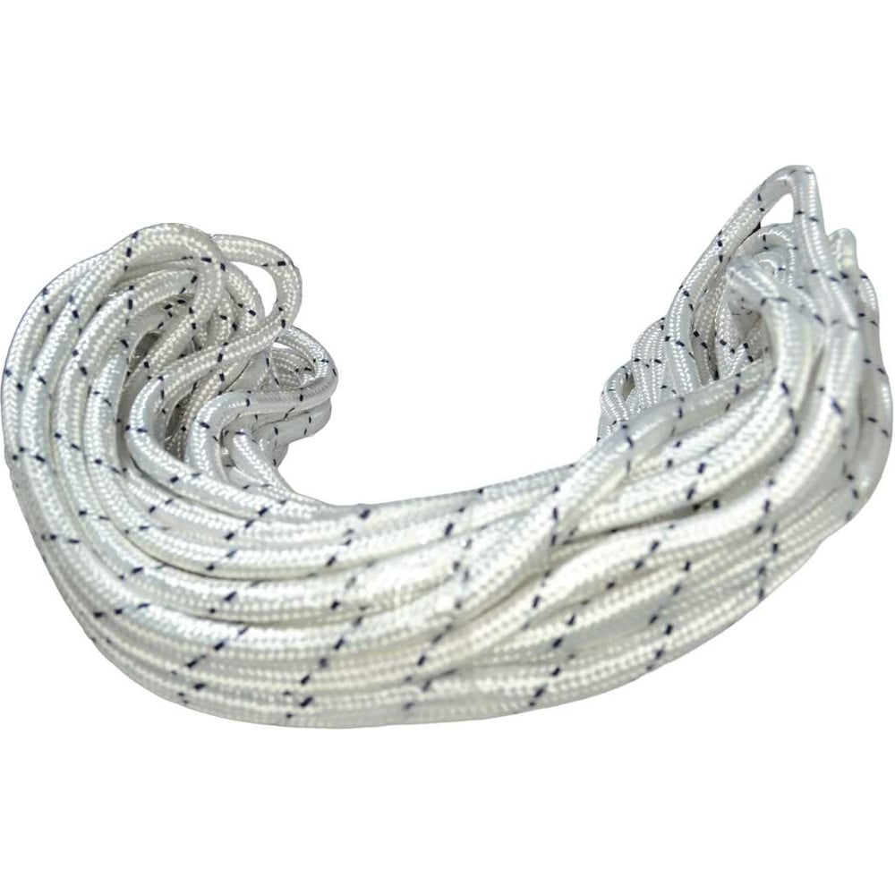 Веревка Эбис шнур зубр полиамидный плетеный повышенной нагрузки без сердечника d 5 катушка 700м