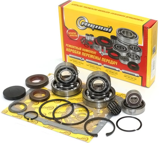 Изображение товара Ремкомплект КПП 5 ст. для а/м ВАЗ 2101-07, 21213-14, 2131, 2120 (подшипники VBF, EPK) Riginal RG2107-1701805