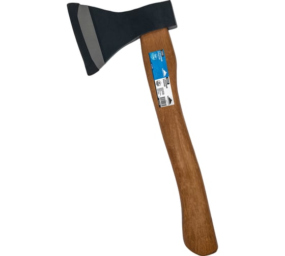 Изображение товара Топор vertextools  800 г, в сборе, кованый, деревянное топорище 10-40-800