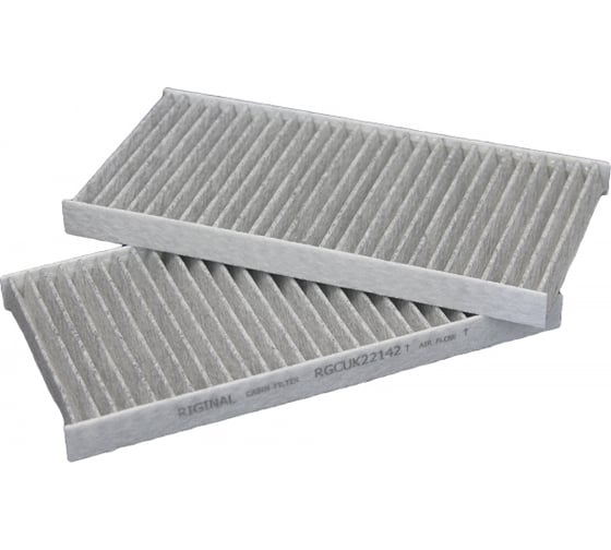 Изображение товара Фильтр салона угольный для а/м Kia Sportage/Sorento/Hyundai Tucson 06-> 2 шт Riginal RGCUK22142