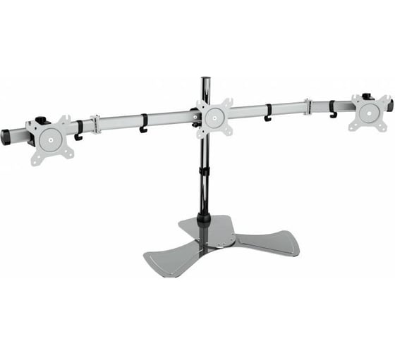 Изображение товара Кронштейн для мониторов CACTUS CS-VM-MP330S-AL серебристый, 15"-24" макс. 8 кг, настольный, наклон 2 441663