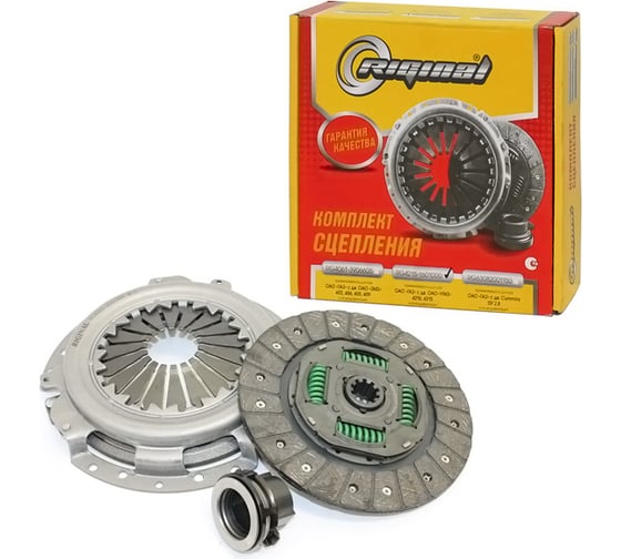 Изображение товара Пакет сцепления корзина, диск, подшипник для а/м с дв. УМЗ-4215, 4216, Г-3302 Бизнес Riginal RG4215-1601000