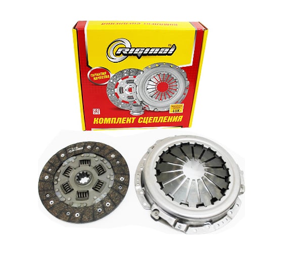 Изображение товара Пакет сцепления корзина, диск лепестковый, накладка LUK, диаметр крепления 273 мм для а/м УАЗ КПП 4-ст Premium Riginal RG417-1601000-LUK