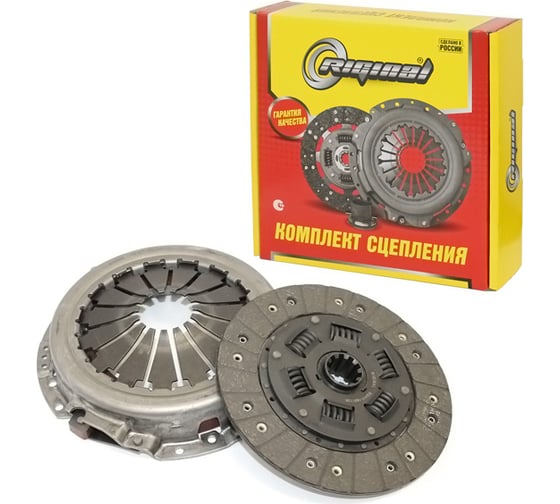 Изображение товара Пакет сцепления корзина, диск, диаметр крепления 273 мм для а/м УАЗ КПП 4-ст. Riginal RG417-1601000