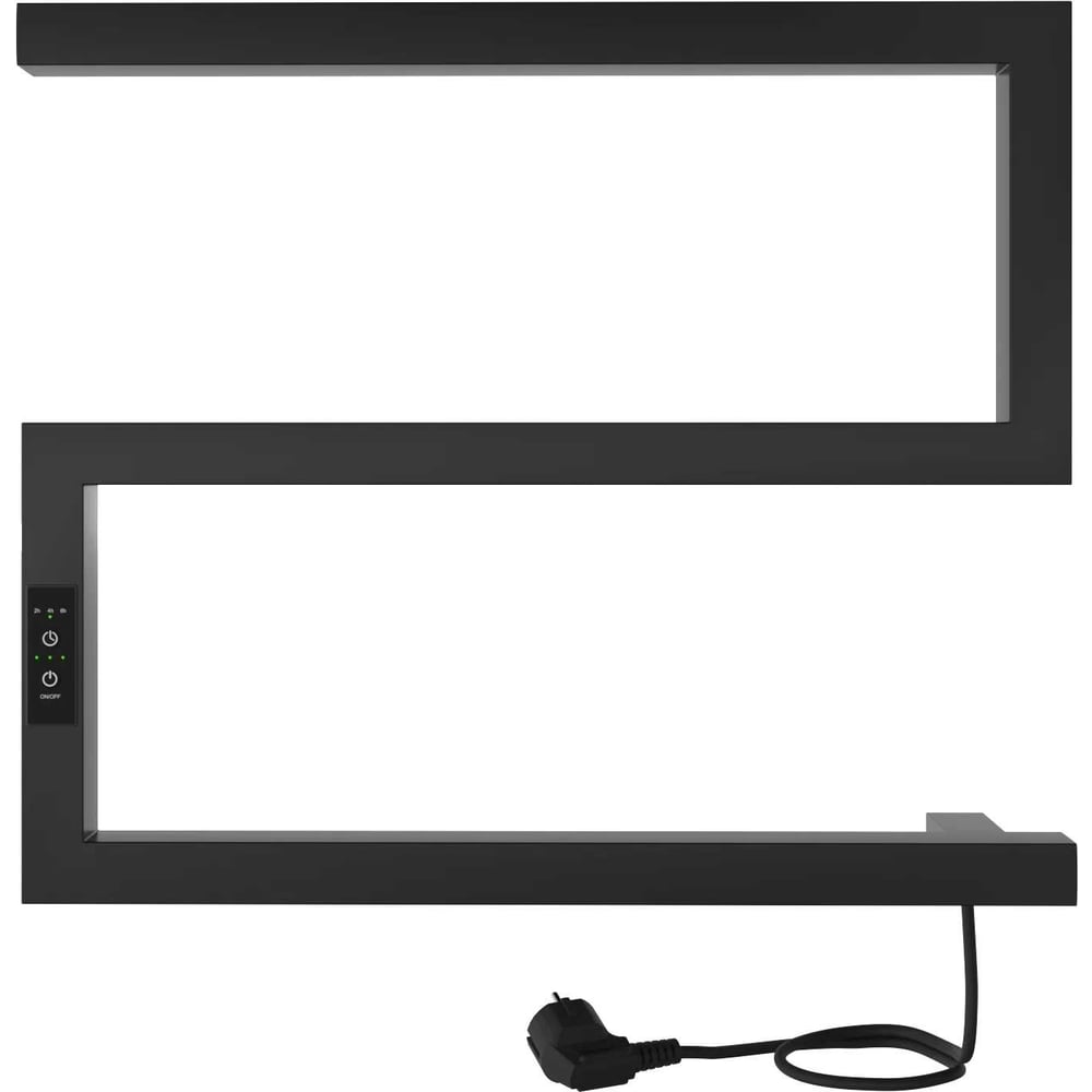 Изображение товара Полотенцесушитель INDIGO Sparta (electro) 40/50 черный муар с таймером